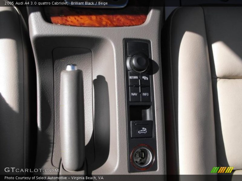 Brilliant Black / Beige 2005 Audi A4 3.0 quattro Cabriolet