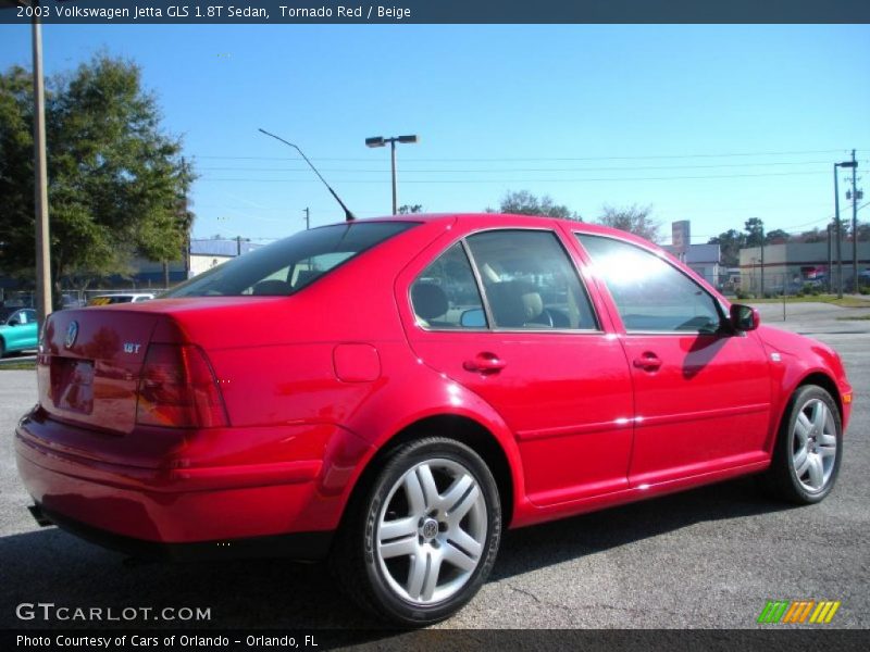 Tornado Red / Beige 2003 Volkswagen Jetta GLS 1.8T Sedan