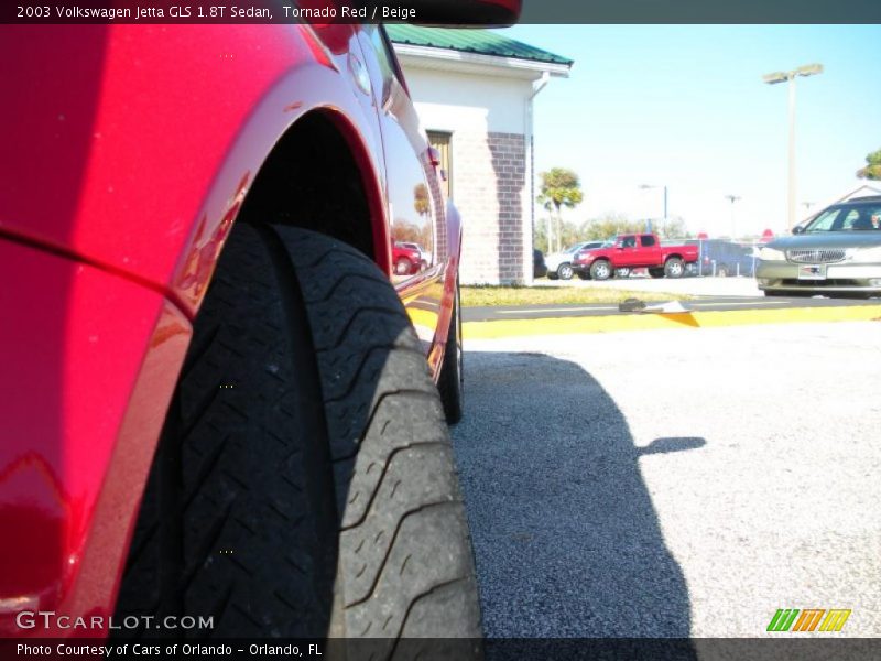 Tornado Red / Beige 2003 Volkswagen Jetta GLS 1.8T Sedan
