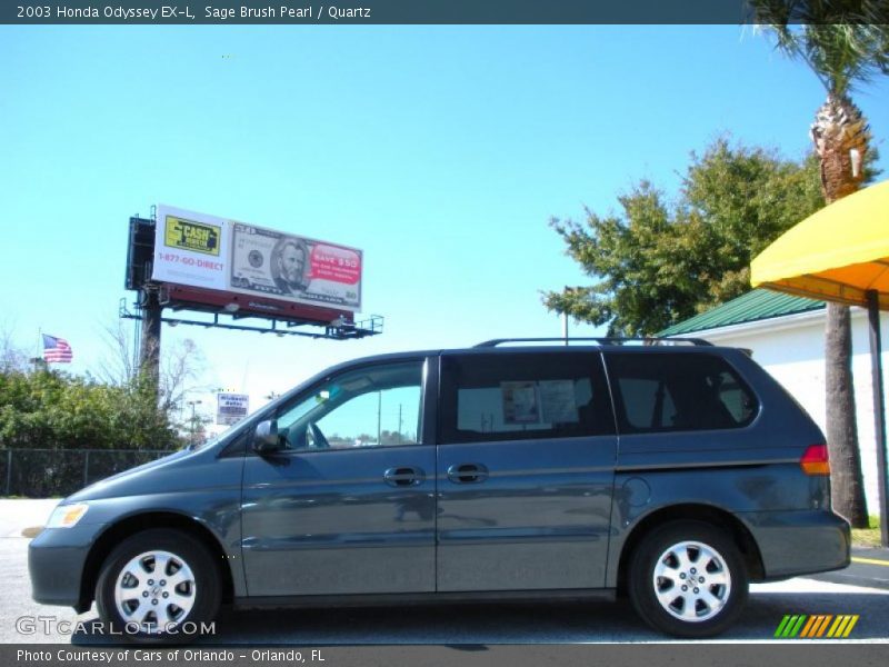 Sage Brush Pearl / Quartz 2003 Honda Odyssey EX-L