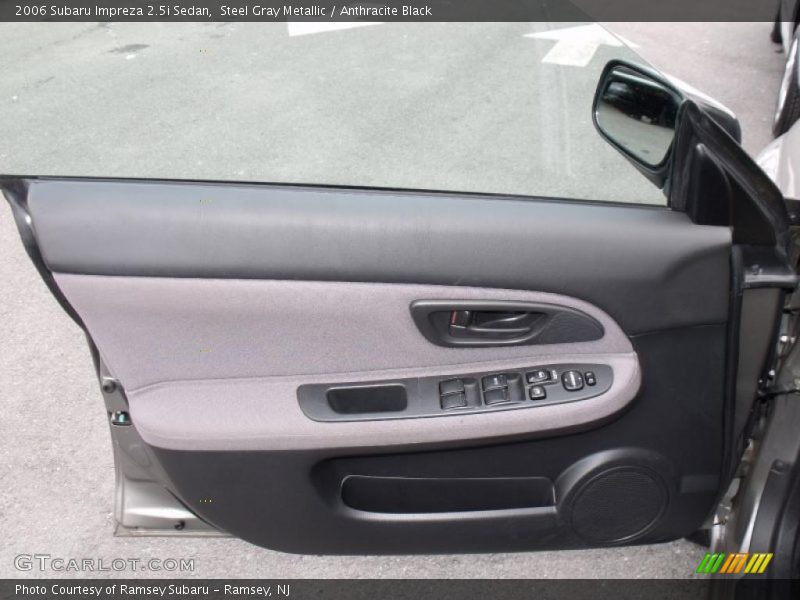 Steel Gray Metallic / Anthracite Black 2006 Subaru Impreza 2.5i Sedan