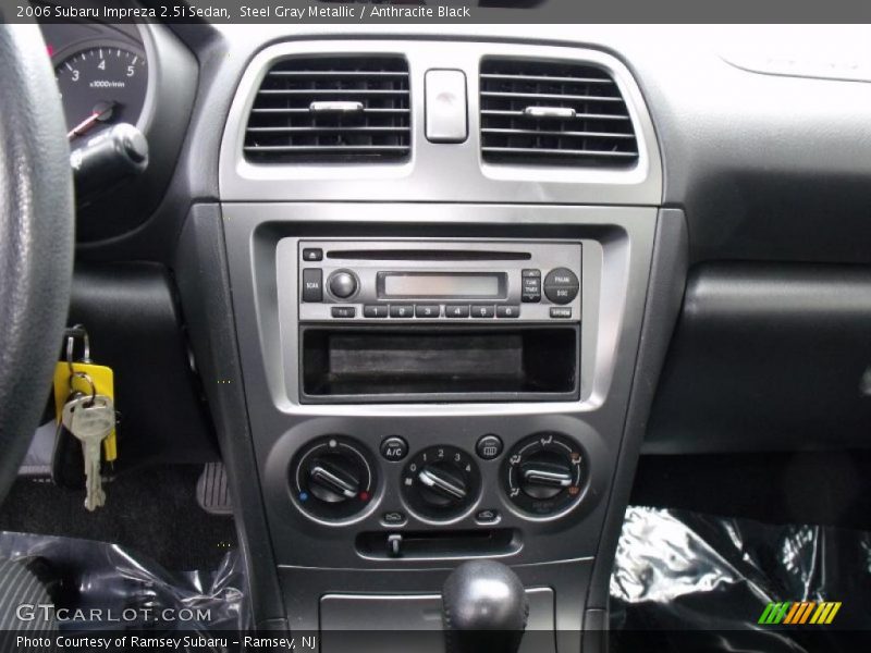 Steel Gray Metallic / Anthracite Black 2006 Subaru Impreza 2.5i Sedan