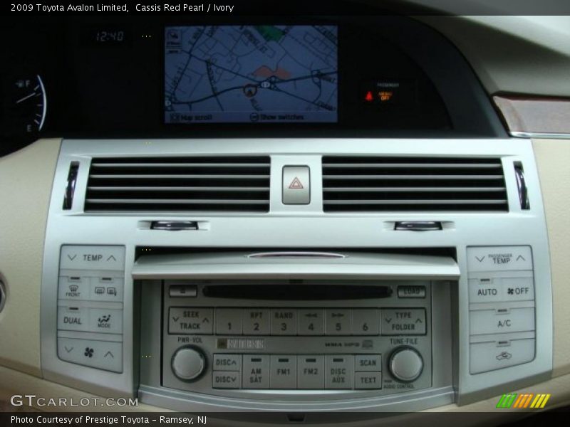 Cassis Red Pearl / Ivory 2009 Toyota Avalon Limited