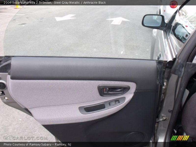 Steel Gray Metallic / Anthracite Black 2006 Subaru Impreza 2.5i Sedan