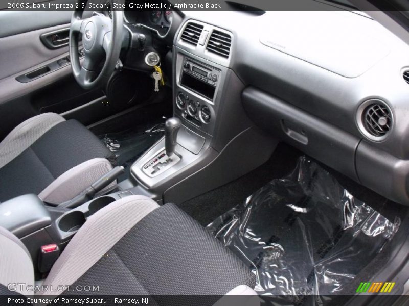 Steel Gray Metallic / Anthracite Black 2006 Subaru Impreza 2.5i Sedan