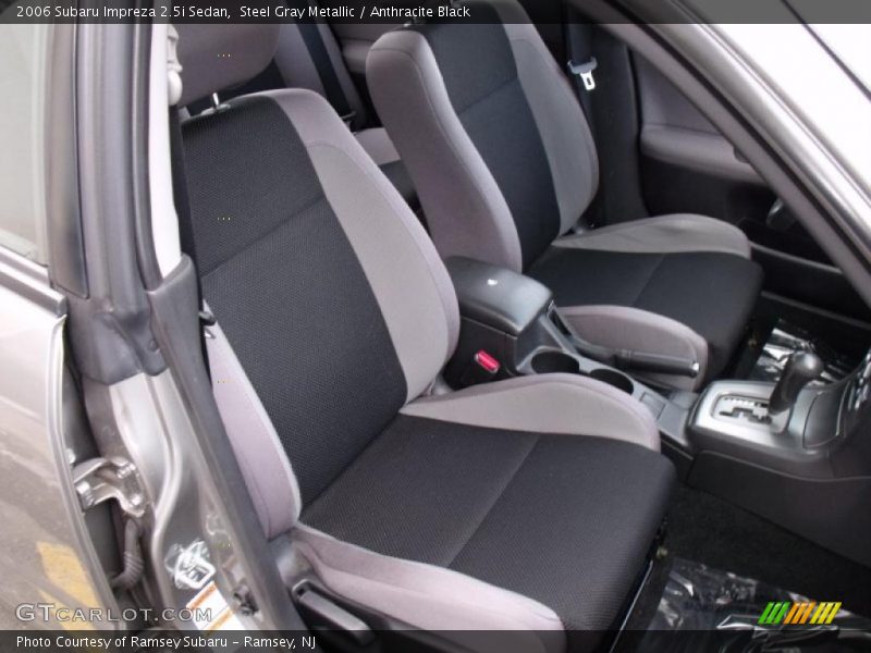 Steel Gray Metallic / Anthracite Black 2006 Subaru Impreza 2.5i Sedan