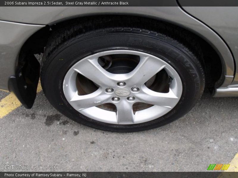 Steel Gray Metallic / Anthracite Black 2006 Subaru Impreza 2.5i Sedan