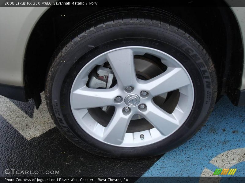 Savannah Metallic / Ivory 2008 Lexus RX 350 AWD