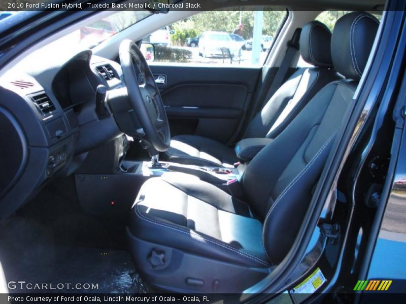 Tuxedo Black Metallic / Charcoal Black 2010 Ford Fusion Hybrid