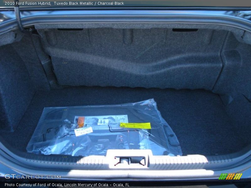 Tuxedo Black Metallic / Charcoal Black 2010 Ford Fusion Hybrid