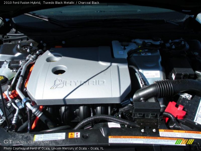 Tuxedo Black Metallic / Charcoal Black 2010 Ford Fusion Hybrid