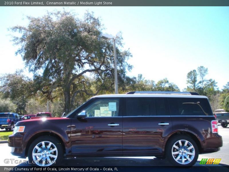 Cinnamon Metallic / Medium Light Stone 2010 Ford Flex Limited
