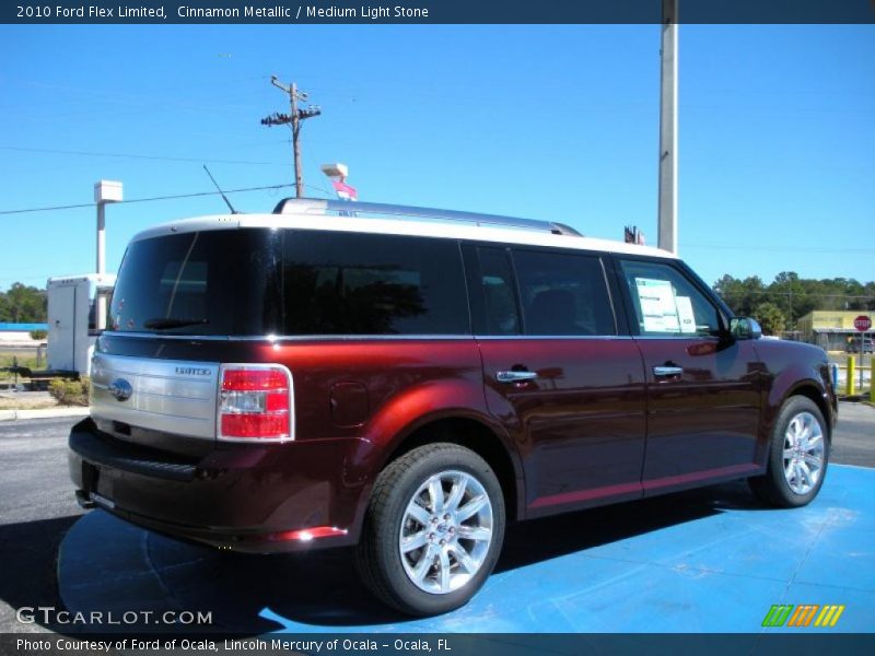 Cinnamon Metallic / Medium Light Stone 2010 Ford Flex Limited