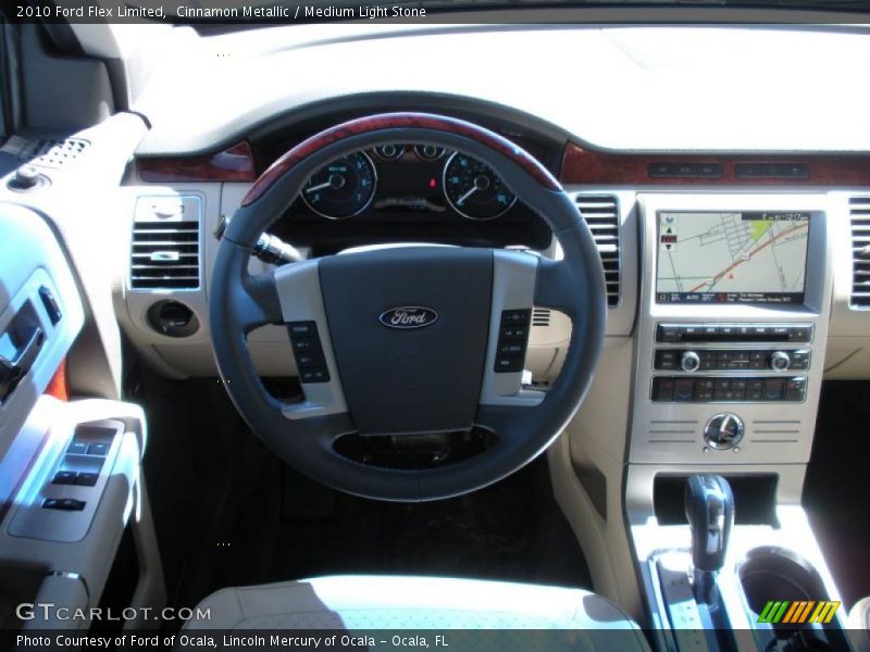 Cinnamon Metallic / Medium Light Stone 2010 Ford Flex Limited