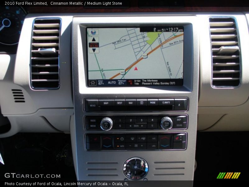 Cinnamon Metallic / Medium Light Stone 2010 Ford Flex Limited