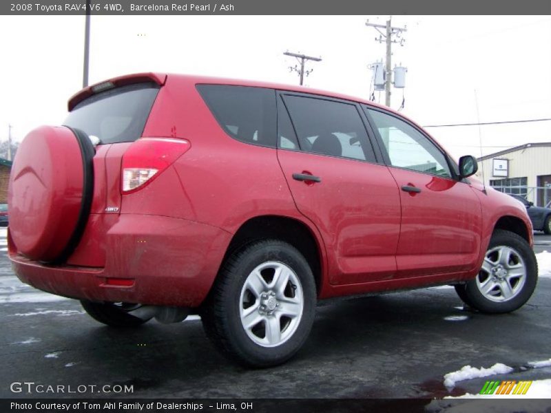 Barcelona Red Pearl / Ash 2008 Toyota RAV4 V6 4WD