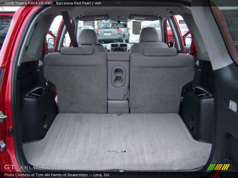 Barcelona Red Pearl / Ash 2008 Toyota RAV4 V6 4WD