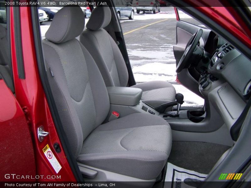 Barcelona Red Pearl / Ash 2008 Toyota RAV4 V6 4WD