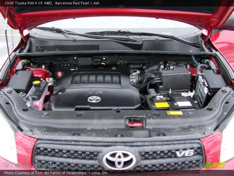 Barcelona Red Pearl / Ash 2008 Toyota RAV4 V6 4WD
