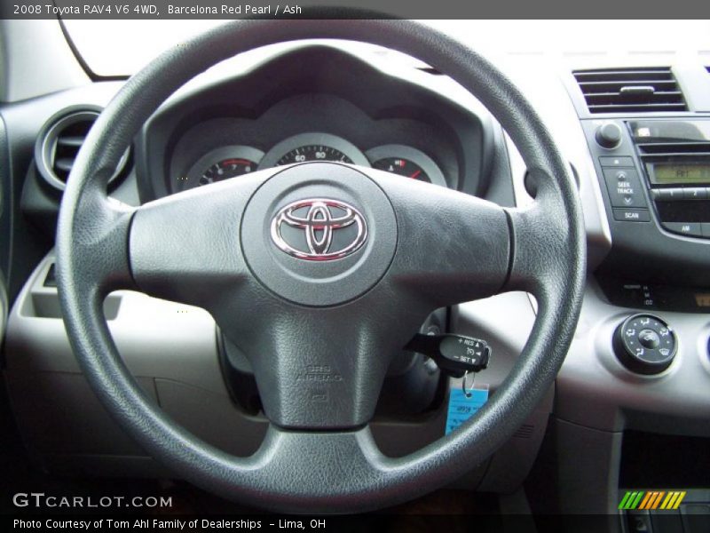 Barcelona Red Pearl / Ash 2008 Toyota RAV4 V6 4WD