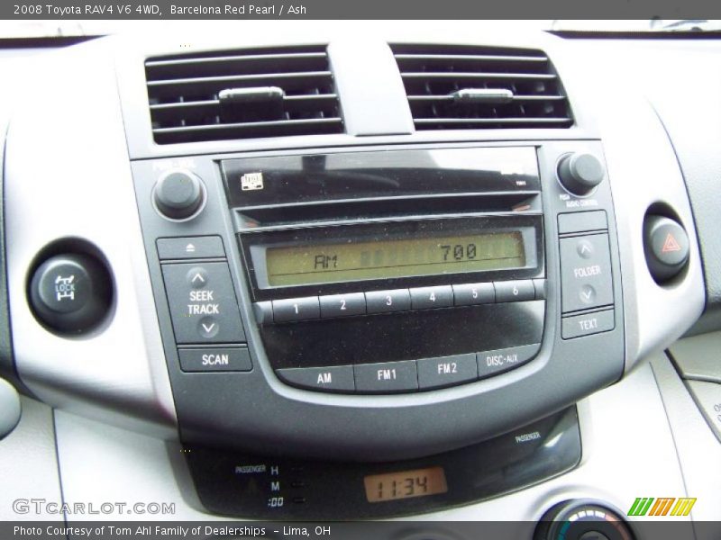 Barcelona Red Pearl / Ash 2008 Toyota RAV4 V6 4WD