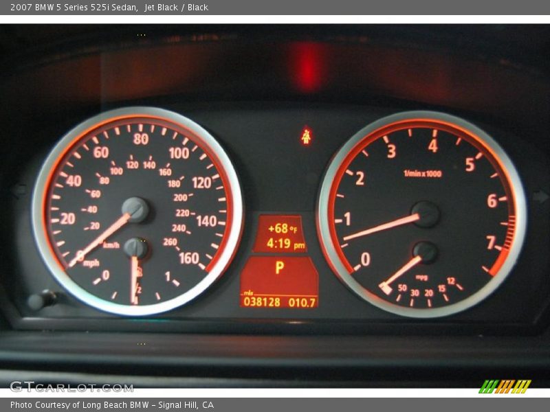 Jet Black / Black 2007 BMW 5 Series 525i Sedan
