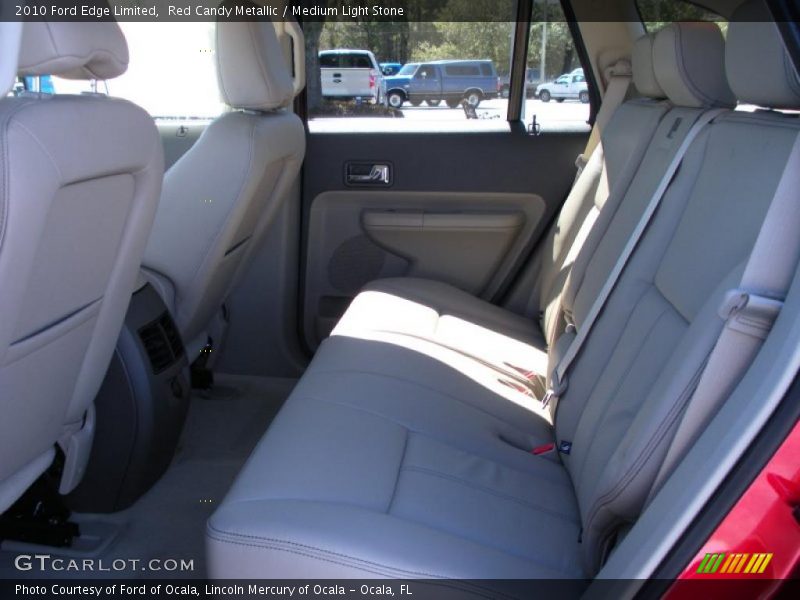 Red Candy Metallic / Medium Light Stone 2010 Ford Edge Limited
