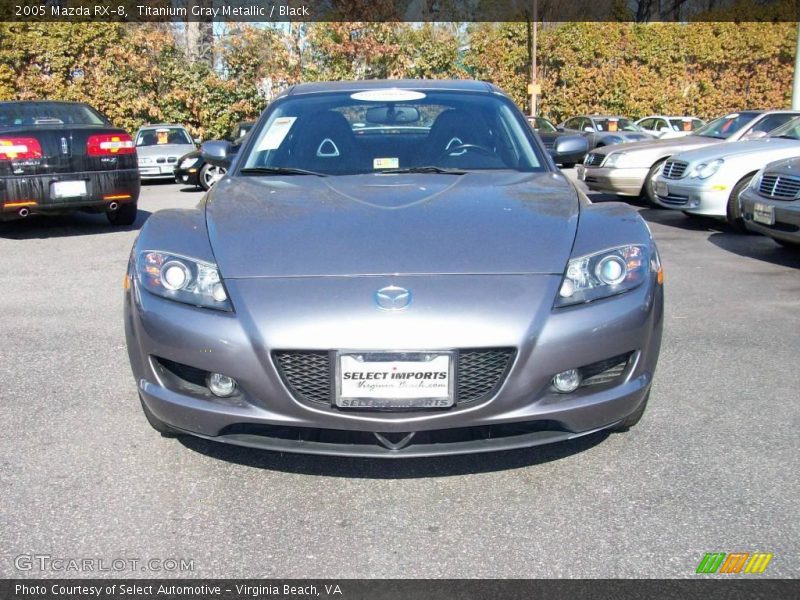 Titanium Gray Metallic / Black 2005 Mazda RX-8
