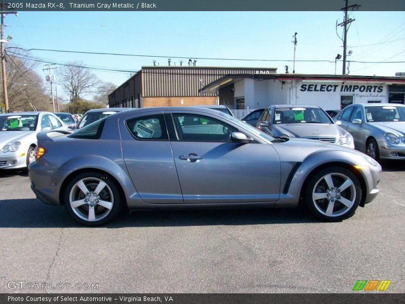 Titanium Gray Metallic / Black 2005 Mazda RX-8