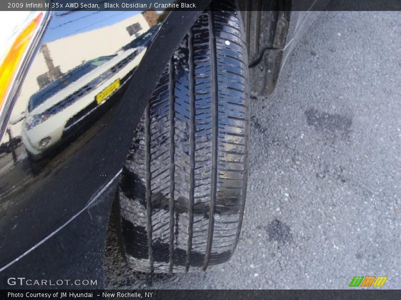 Black Obsidian / Graphite Black 2009 Infiniti M 35x AWD Sedan