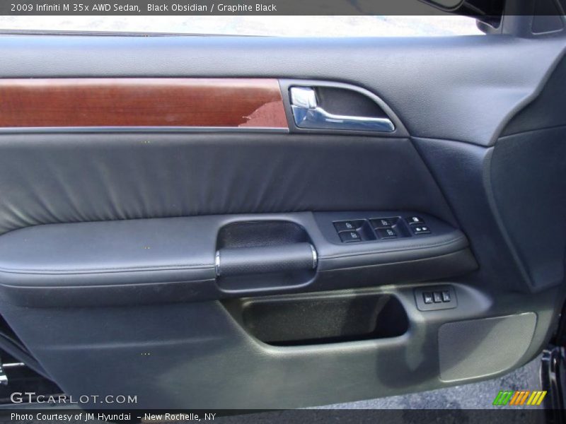 Black Obsidian / Graphite Black 2009 Infiniti M 35x AWD Sedan
