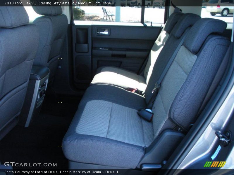 Sterling Grey Metallic / Medium Light Stone 2010 Ford Flex SE