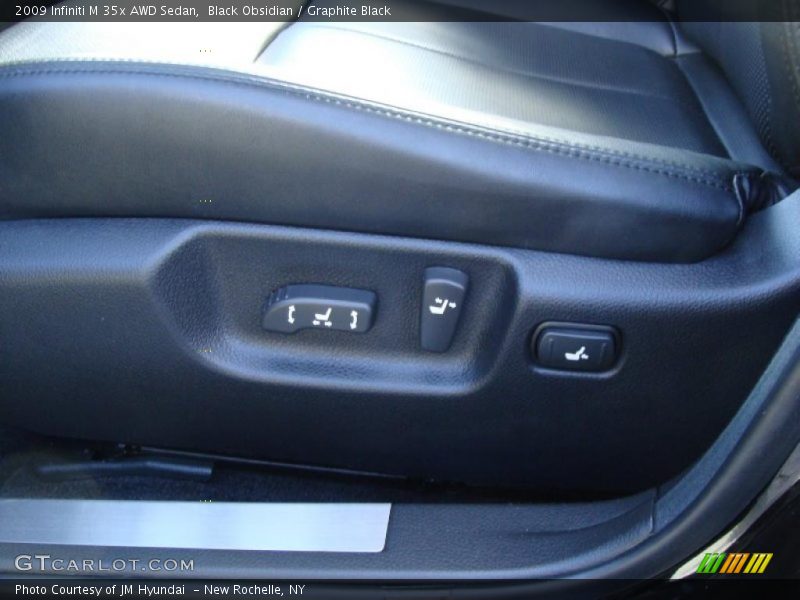 Black Obsidian / Graphite Black 2009 Infiniti M 35x AWD Sedan