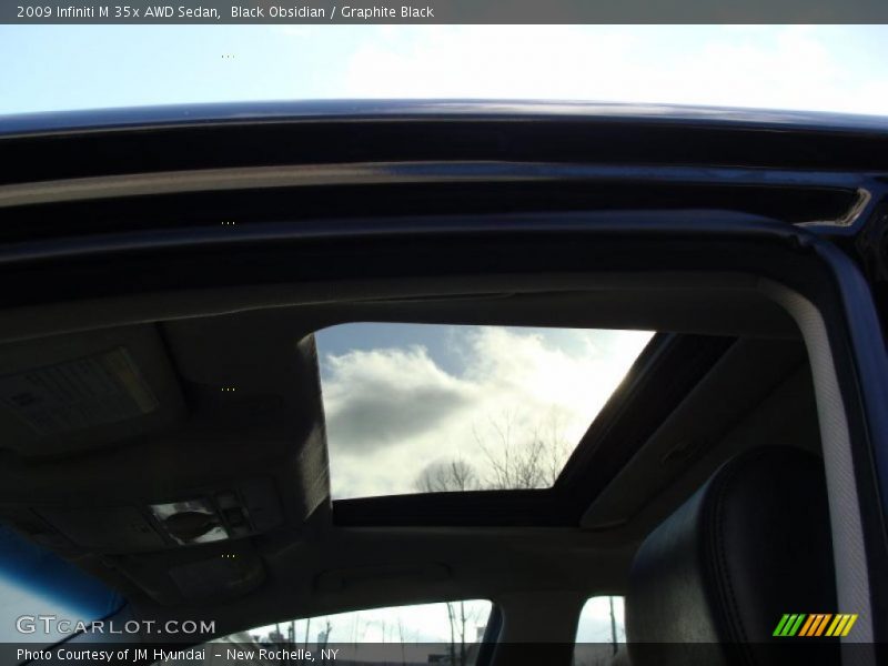 Black Obsidian / Graphite Black 2009 Infiniti M 35x AWD Sedan