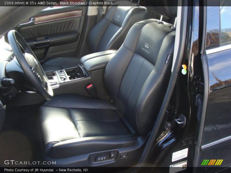 Black Obsidian / Graphite Black 2009 Infiniti M 35x AWD Sedan