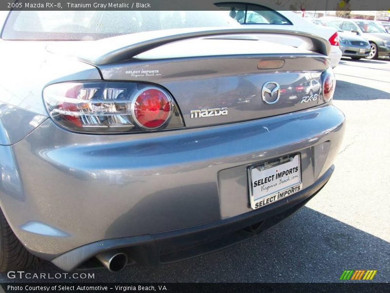 Titanium Gray Metallic / Black 2005 Mazda RX-8