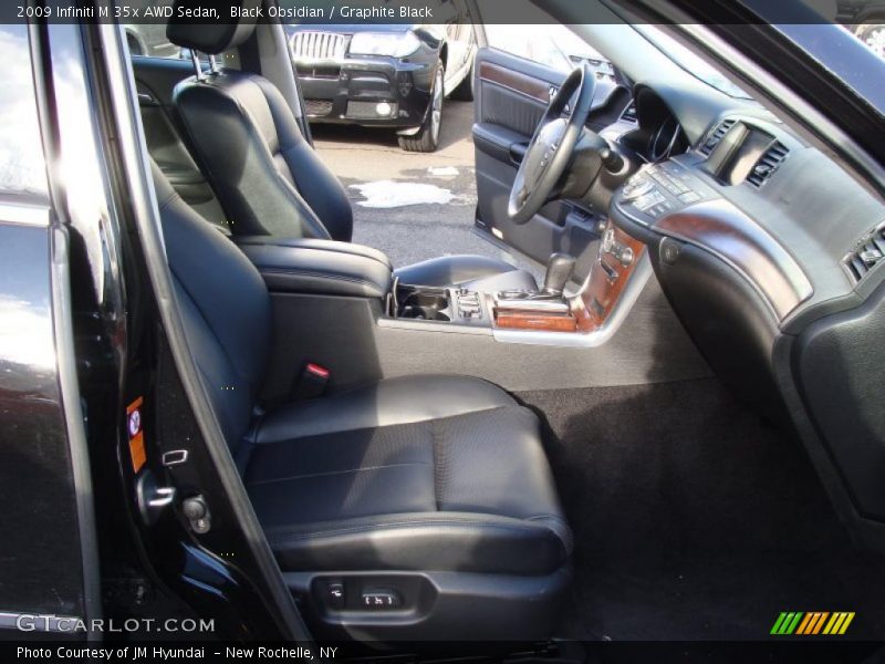 Black Obsidian / Graphite Black 2009 Infiniti M 35x AWD Sedan