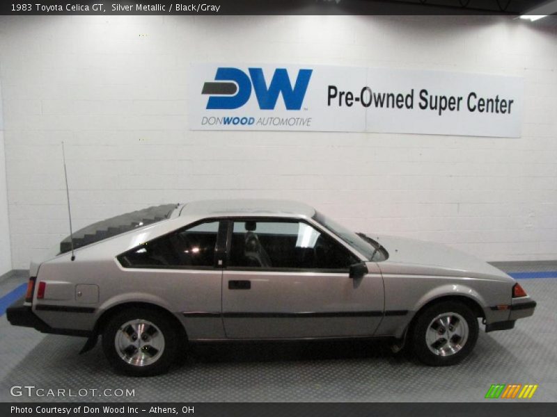 Silver Metallic / Black/Gray 1983 Toyota Celica GT