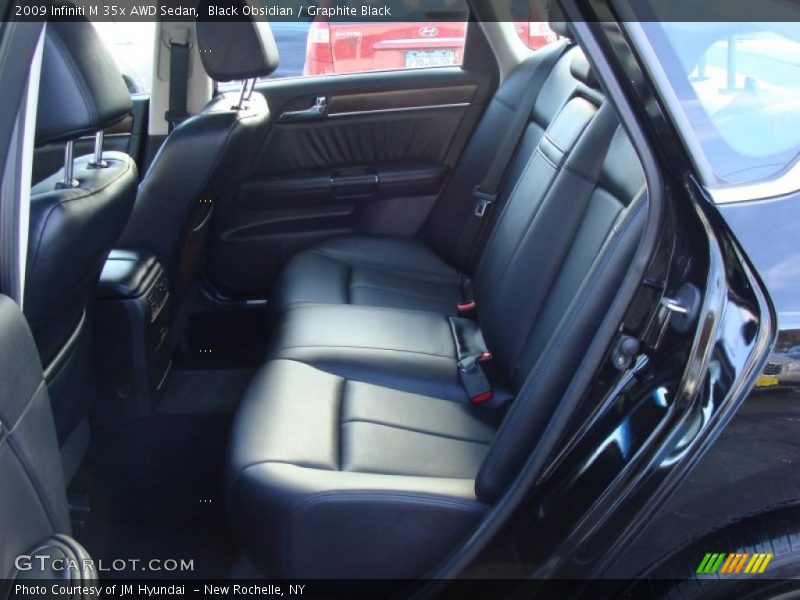 Black Obsidian / Graphite Black 2009 Infiniti M 35x AWD Sedan