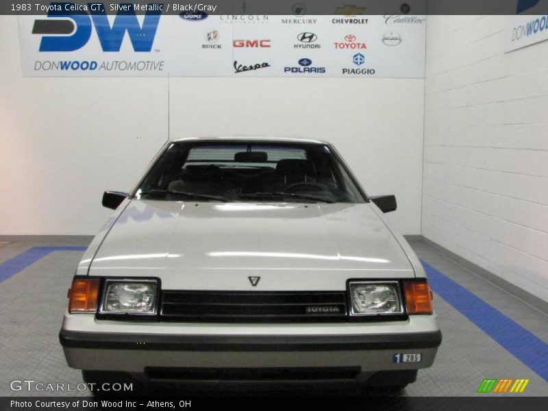 Silver Metallic / Black/Gray 1983 Toyota Celica GT