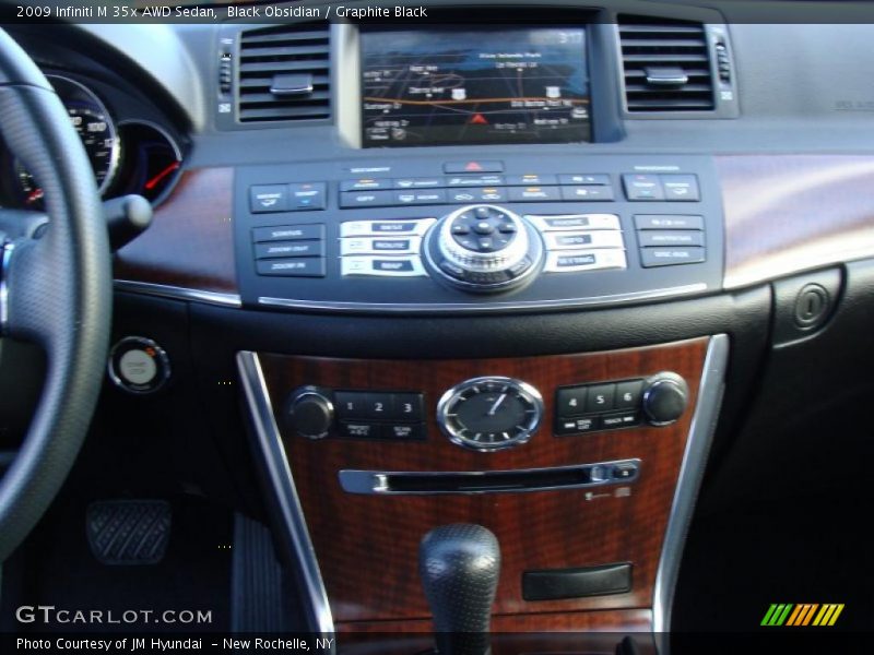 Black Obsidian / Graphite Black 2009 Infiniti M 35x AWD Sedan