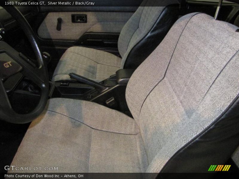 Silver Metallic / Black/Gray 1983 Toyota Celica GT