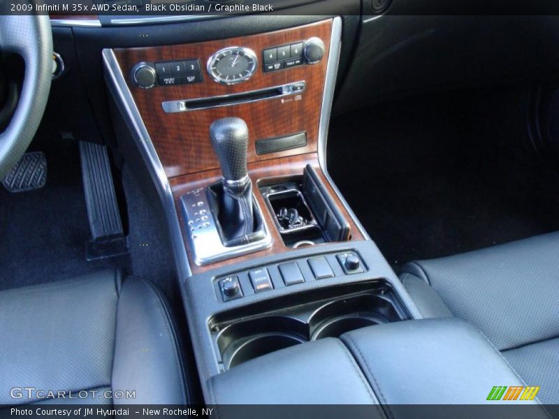 Black Obsidian / Graphite Black 2009 Infiniti M 35x AWD Sedan
