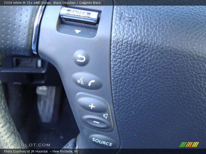 Black Obsidian / Graphite Black 2009 Infiniti M 35x AWD Sedan