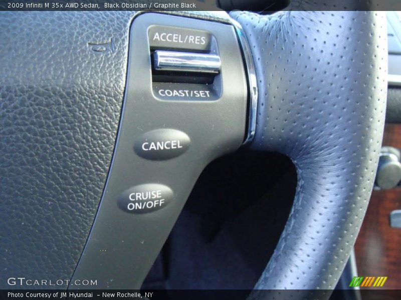 Black Obsidian / Graphite Black 2009 Infiniti M 35x AWD Sedan