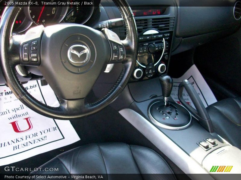 Titanium Gray Metallic / Black 2005 Mazda RX-8