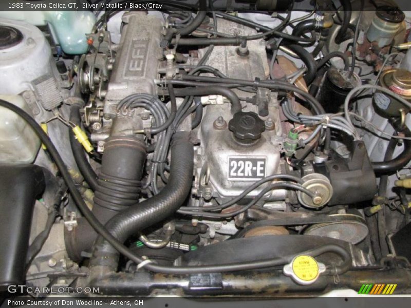 Silver Metallic / Black/Gray 1983 Toyota Celica GT