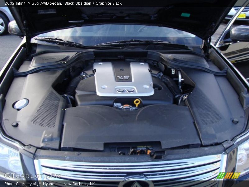 Black Obsidian / Graphite Black 2009 Infiniti M 35x AWD Sedan