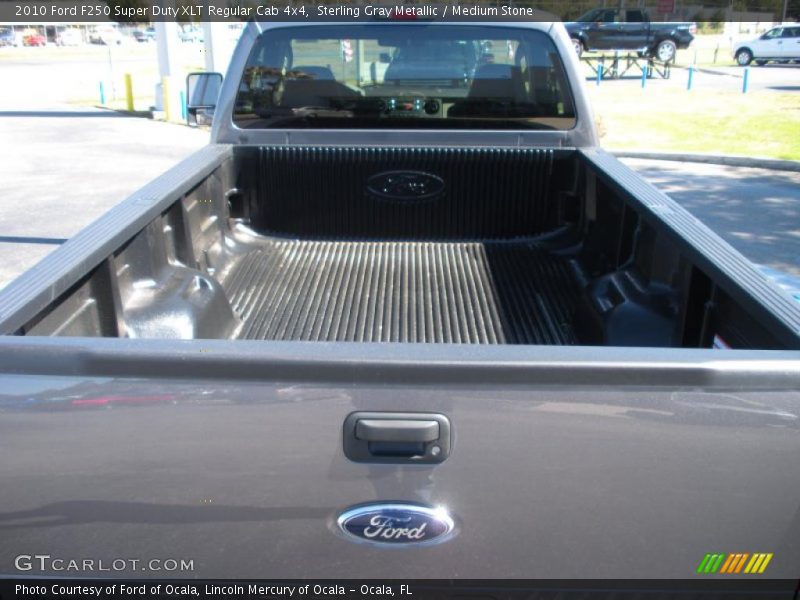Sterling Gray Metallic / Medium Stone 2010 Ford F250 Super Duty XLT Regular Cab 4x4