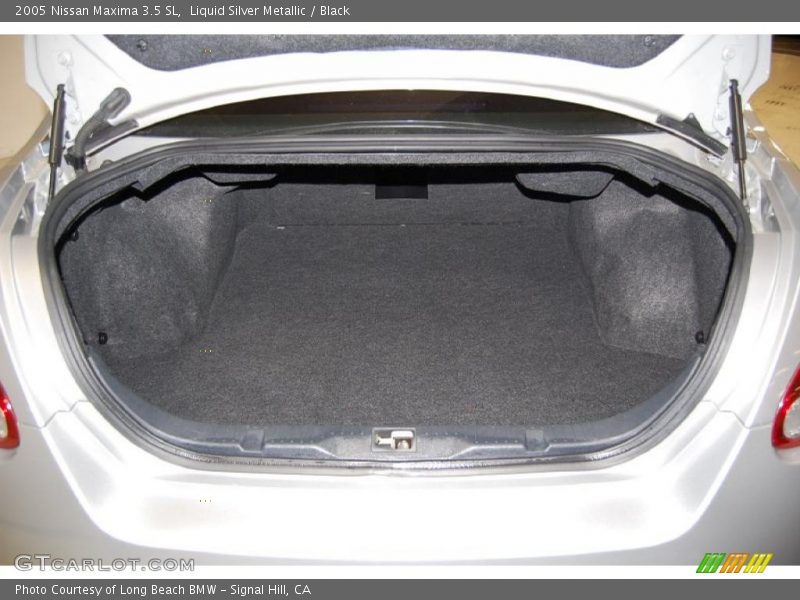Liquid Silver Metallic / Black 2005 Nissan Maxima 3.5 SL